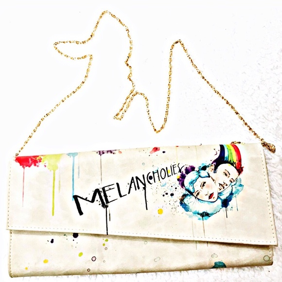 dogo Handbags - DOGO Cream & Gold  Faux Leather Crossbody Purse